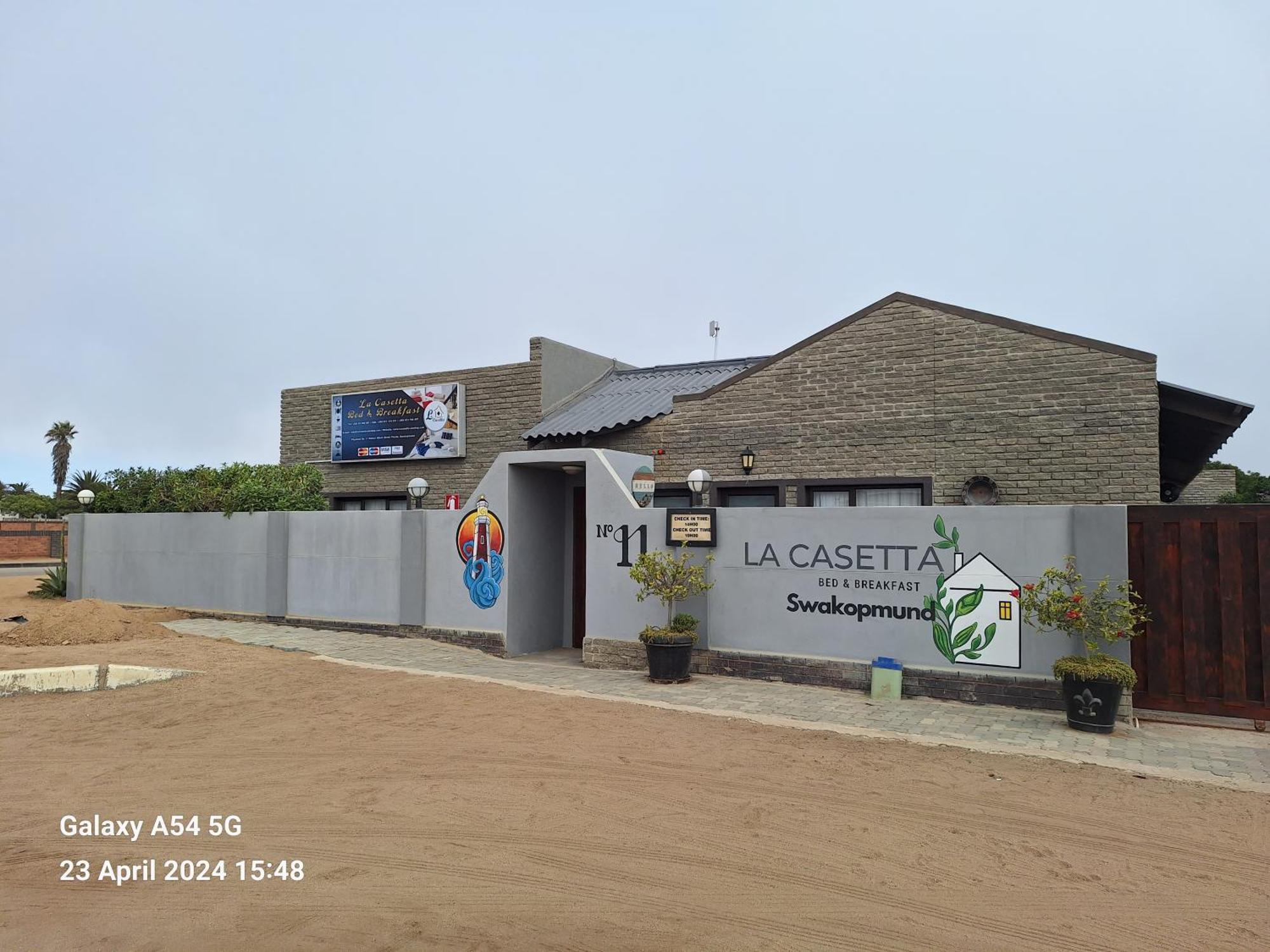 La Casetta Bed&Breakfast Swakopmund Esterno foto